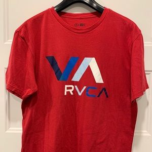 RVCA Original Red T Shirt M with purchase